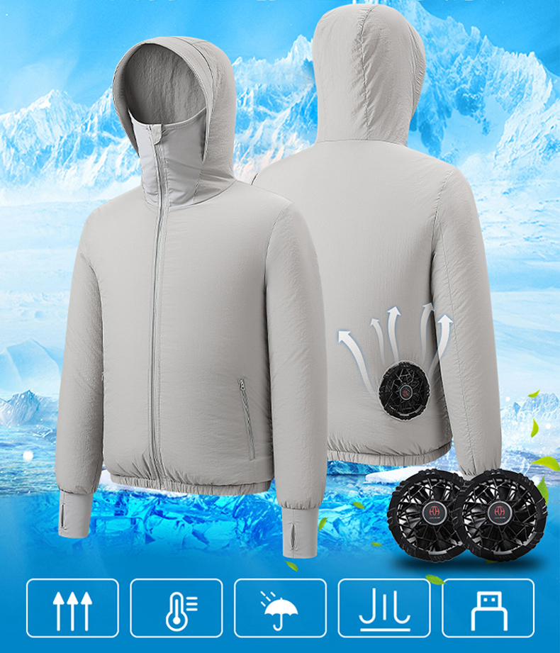 Outdoor Sport Jacket Brand - Letnia Odzież Sportowa Klimatyzacja Chłodząca Męska