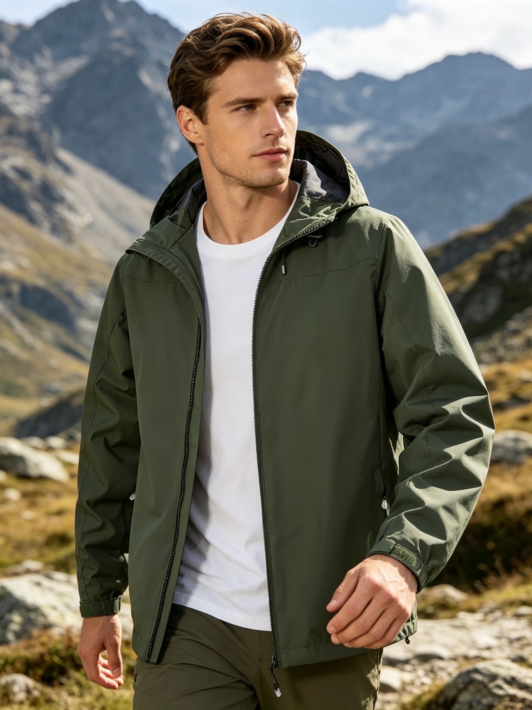 Outdoor Sport Climbing Gear - Męskie kurtki sportowe na jesień/zimę 2026,