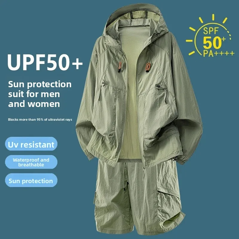 Outdoor Sport Jacket Men - Dres z ochroną przeciwsłoneczną UPF50+, sportowa