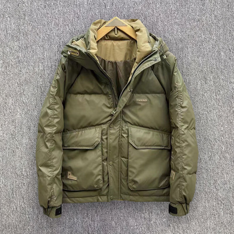 Outdoor Sport Jacket Men - Męska zimowa kurtka puchowa zimowa krótka