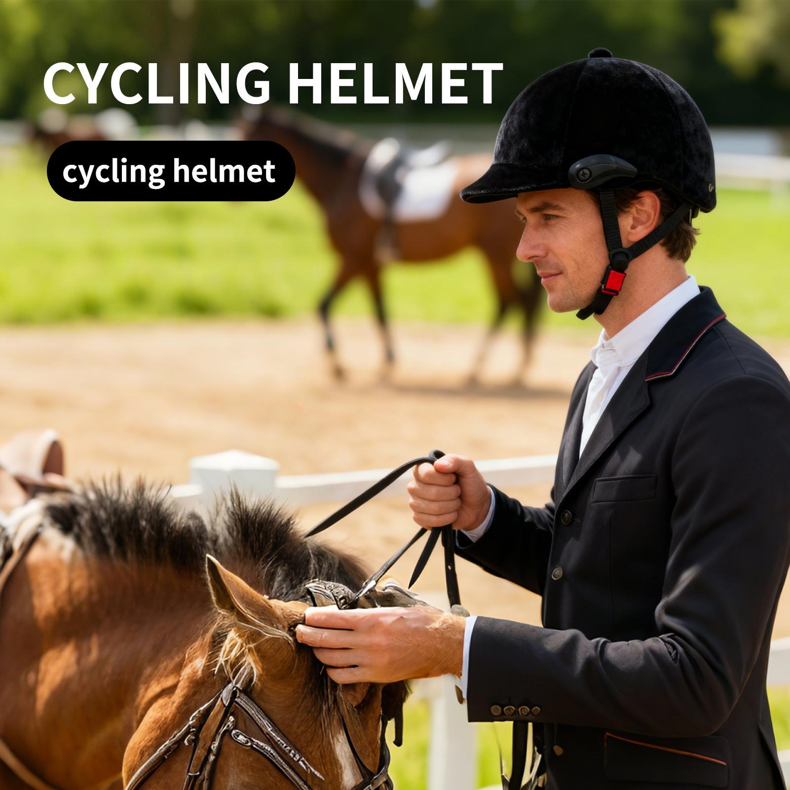 Equestrian Helmet - Kask jeździecki regulowany ochronny kask bezpieczeństwa