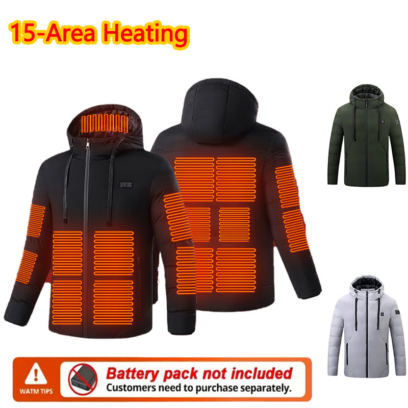 Kurtka zimowa z podgrzewaniem, – Outdoor Sport Jacket Men recenzja i cena