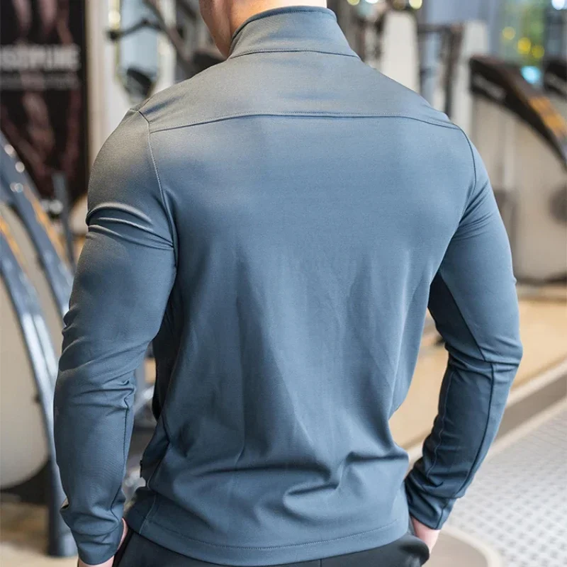 Męskie koszulki fitness na sił – Outdoor Sport Jacket Men recenzja i cena