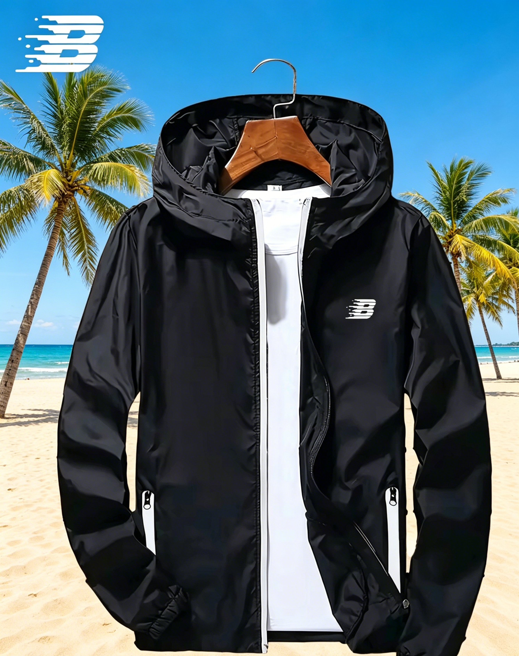 Męska kurtka wiatrówka z kaptu – Outdoor Sport Jacket Men recenzja i cena